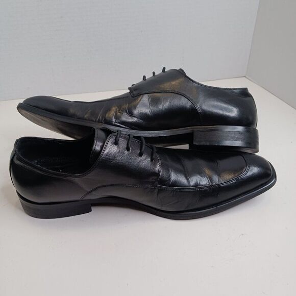 Via Spiga Thaman Men\'s Dress Shoes size 8M Oxford Black Leather main image 6
